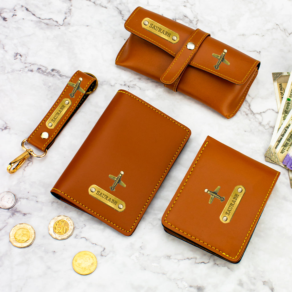 Personalised Men's Leather Set