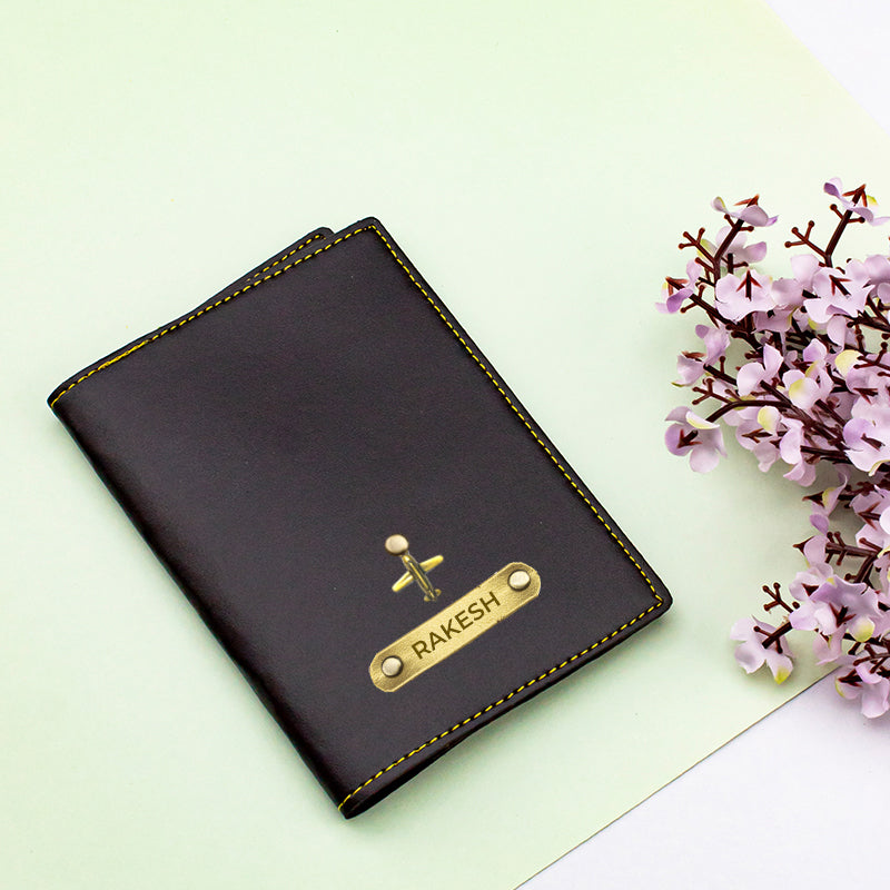 Personalised Passport Cover and Luggage Tag Combo