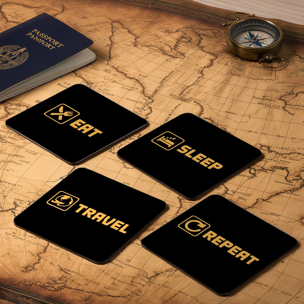 Travel Coaster Set