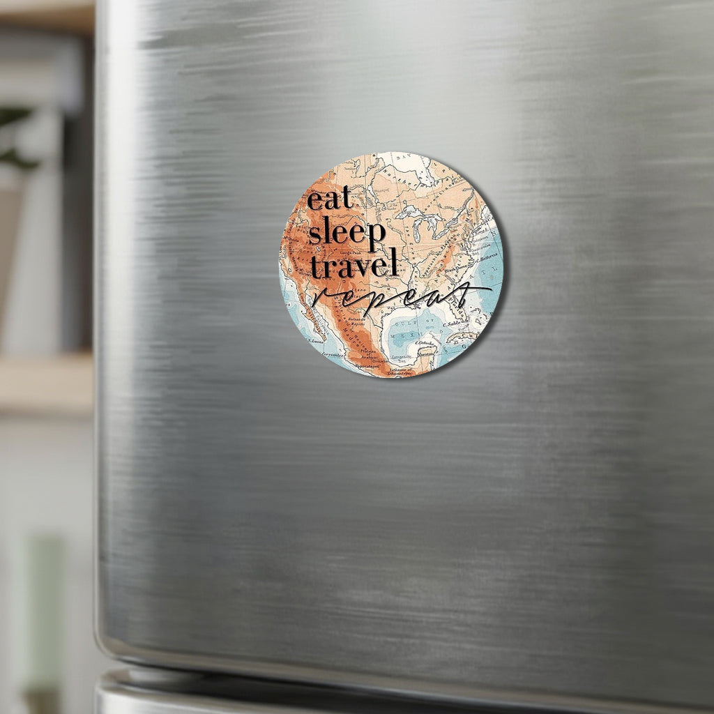 Globe Fridge Magnet