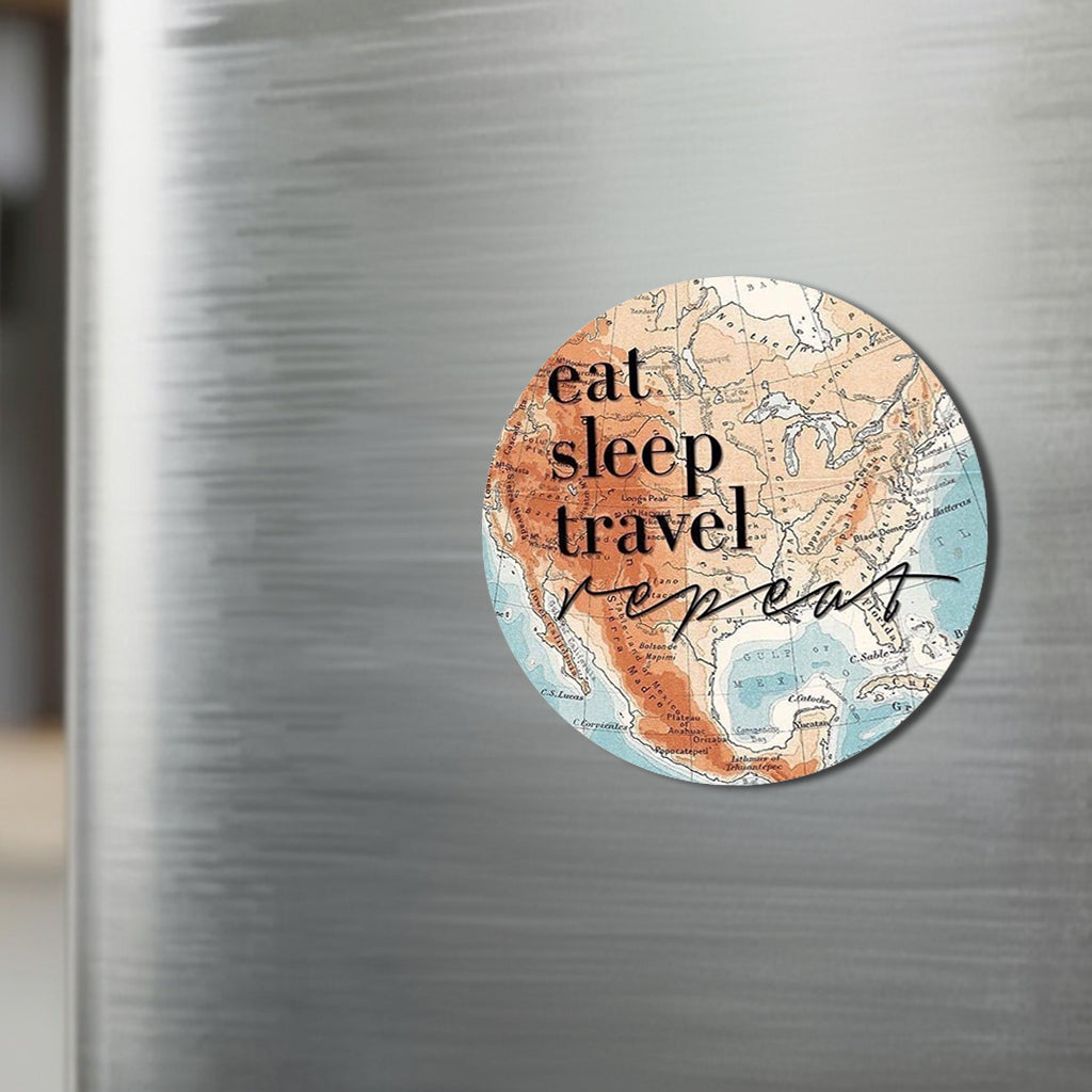 Globe Fridge Magnet