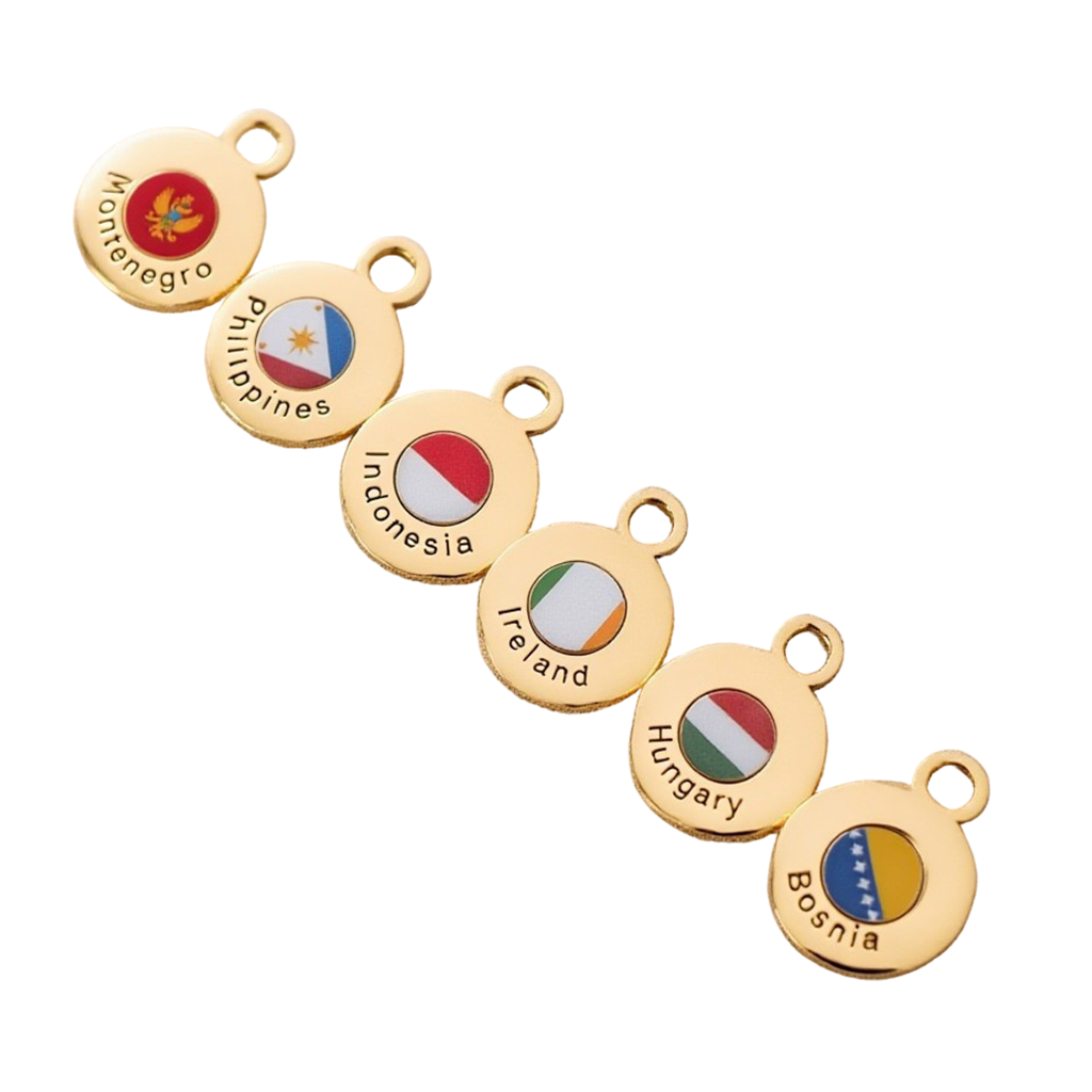 Country Rings- Gold Trings Set of 10