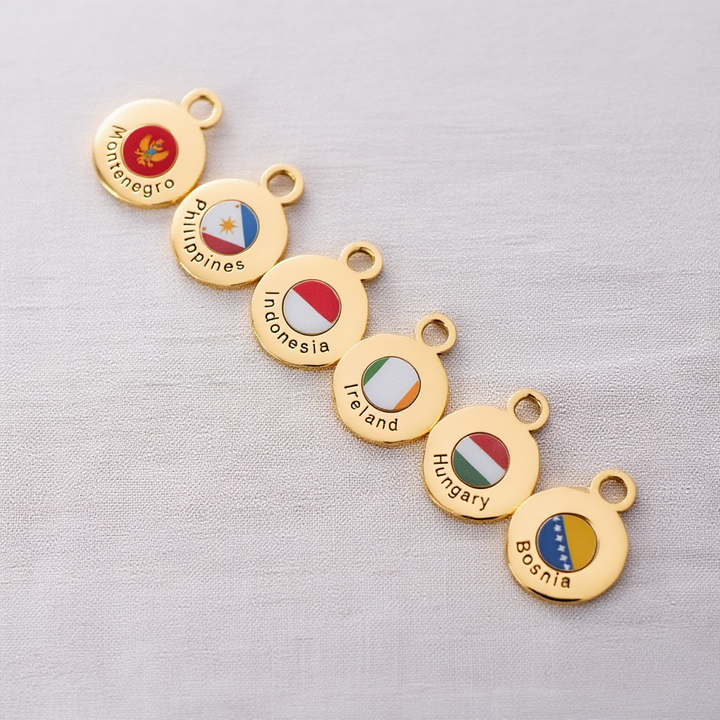 Country Rings- Gold Trings Set of 10
