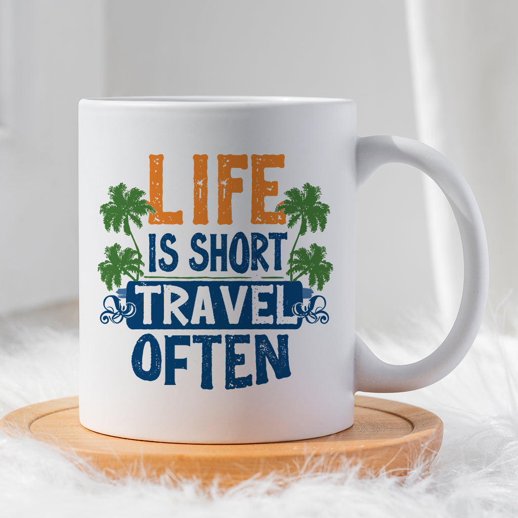 Life is Short Mug