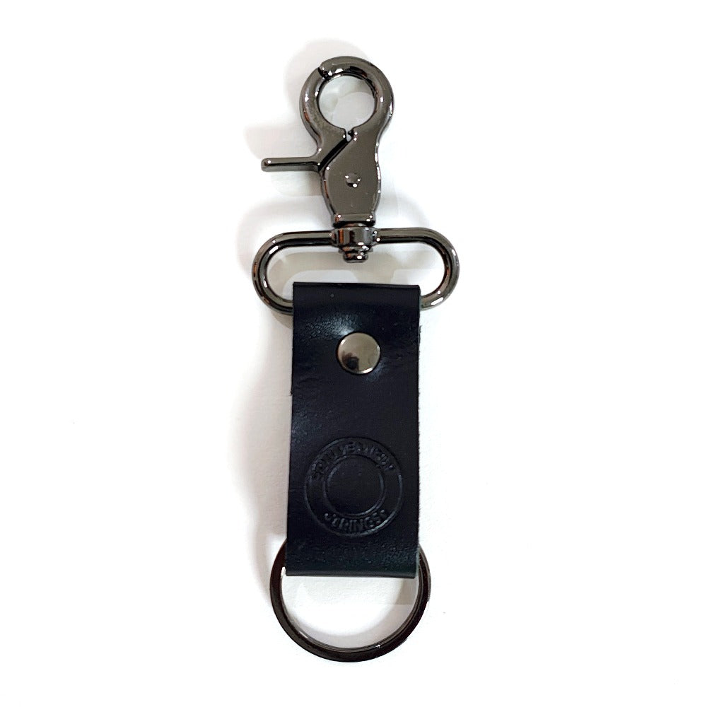 Signature Leather Clipper Black